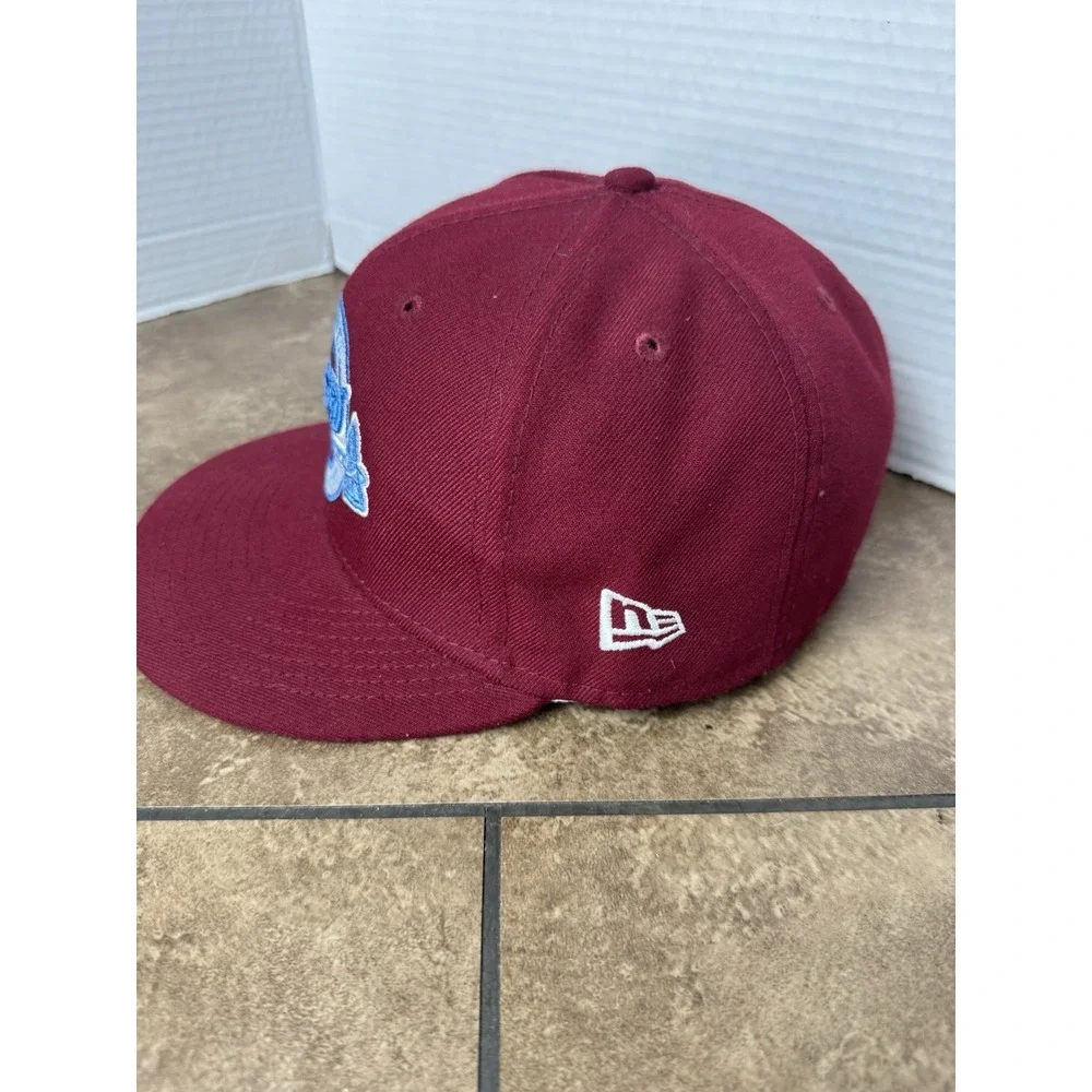 New Era 59FIFTY Cooperstown Atlanta Braves 30th Season Patch Fitted Sz 7-3/8 - Picture 3 of 7